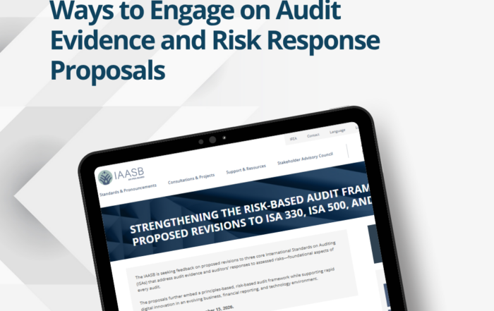 IAASB Audit Evidence and Risk Response Consultation